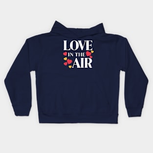 Love In The Air Kids Hoodie